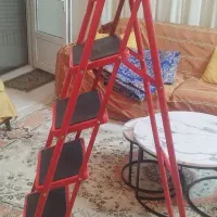 نردبان تاشو ۶ پله نو