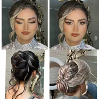 میکاپ و شنیون|خدمات آرایشگری و زیبایی|کرج, حصارک پایین|دیوار