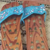 دمپایی زیره چوبی