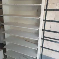 قفسه و رگال|کتابخانه، شلف، قفسه‌های دیواری|قدس, شهر‌قدس|دیوار