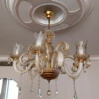 لوسترکریستالی وارداتی|لوستر و چراغ آویز|قزوین, |دیوار