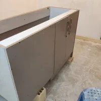 کابینت ام دی اف زیر ظرفشویی و گاز