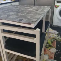 به دلیل جابه جایی فروخته میشود|میز و صندلی غذاخوری|قدس, شهرقدس|دیوار