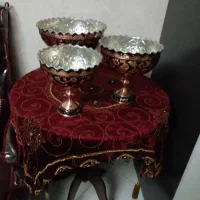 سه عدد ظرف مسی