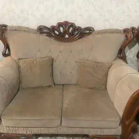 مبل 7 نفره همراه با میز عسلی|مبلمان خانگی و میز عسلی|رباط‌کریم, رباط‌کریم|دیوار