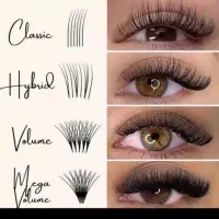 مدل اکستنشن مژه