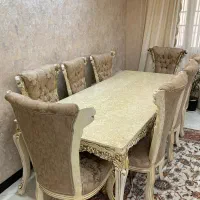 میزناهارخوری ۸نفره|میز و صندلی غذاخوری|ورامین, ورامین|دیوار