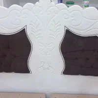 تخت خواب دو نفره سفید|تخت و سرویس خواب|بندر ماهشهر, |دیوار