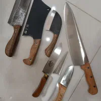 ساتور قصابی فولاد آلمانی حیدری