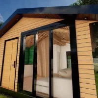 نصاب ترموود چوب روسی چوب پلاست|خدمات پیشه و مهارت|هشتگرد, شهرک اقدسیه|دیوار