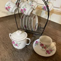 ست قهوه خوری اصل چین با استند