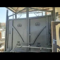 جوشکاری سیار ساخت در پنجره فرم نرده اسکلت شیروانی|خدمات پیشه و مهارت|رامجین, |دیوار