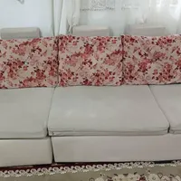 فرش دست‌باف ۱۲ متری، و مبل ۷نفره|فرش|ماسال, |دیوار