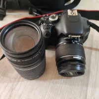دوربین عکاسی فیلمبرداری  Canon 600d با لنز اضافه