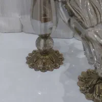 ست شمعدان ومیوه خوری|صنایع دستی و سایر لوازم تزئینی|تهران, شمیران‌نو|دیوار