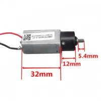 موتور گیربکس ۳ ولت ۱۳۰۰ rpm