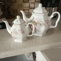 کتری قوری چینی برقی|قوری، کتری، قهوه‌ساز دستی|اراک, |دیوار