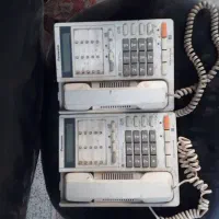 تلفن پاناسونیک ژاپنی دوخط عتیقه|تلفن رومیزی|کرمانشاه, |دیوار