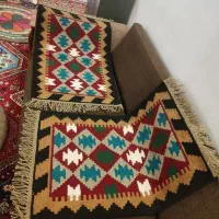 گلیم های دستبافت قشقایی جفتی ۲۵۰۰
