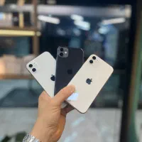 آیفون ۱۱ مشکی سفید ۱۲۸ گیگ دو سیم اکتیو شده