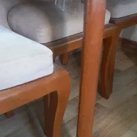 مبل هفت نفره و میز ناهارخوری چهار نفره و فرش