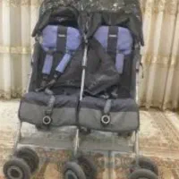 کالسکه دوقلو با تخفیف پنجاه درصد