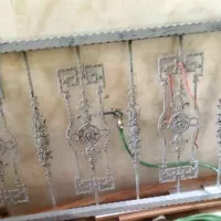 نرده- آهنی - فرفوژه|مصالح و تجهیزات ساختمان|خرمآباد (تنکابن), |دیوار