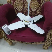 پنکه سقفی کوچک نو و سالم بسیار شیک