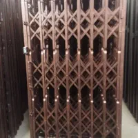 حفاظ آکاردونی درب ضد سرقت قفل مخفی 99|مصالح و تجهیزات ساختمان|چهارباغ, |دیوار