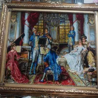 تابلو. فرانسوی ابریشم