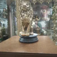 شیر برنجی|مجسمه، تندیس، ماکت|قلعه نو, |دیوار