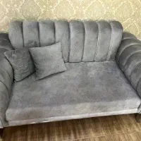 مبلمان طوسی شیک در حد نو بدون پارگی و لکه|مبلمان خانگی و میز عسلی|کرمانشاه, |دیوار