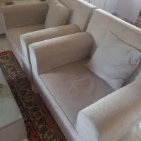 مبل  ۶ نفره با میز وسط و پاف
