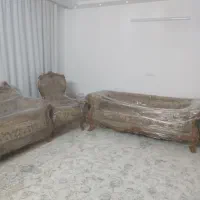مبل ۱۰ نفره استیل نو استفاده نشده