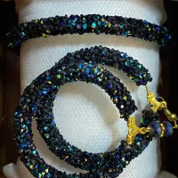 دستبند و گوشواره ی ست مصنوعی