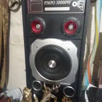 یک جفت اسپیکر خانگی قدرتمند 30000 وات|سیستم صوتی خانگی|چغادک, |دیوار