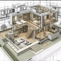 طراحی نقشه و اجرای ساختمان