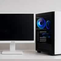 فوری ،کامپیوتر گیمینگ قوی و مانیتور MSI (ترک‌دار)|رایانه رومیزی|تهران, هروی|دیوار