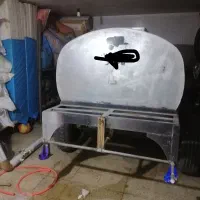 تانکر آب ۲۰۰۰ لیتری چرخ دار