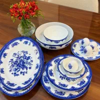 دو سرویس ۶ نفره چینی زرین مدل فلورانس.۷۵ پارچه