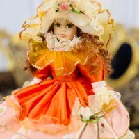 عروسک پرنسسی سرامیکی