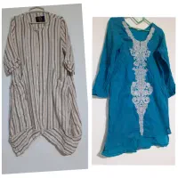 ۱۷عدد لباس تونیک ومانتو ماکسی|لباس|سنندج, |دیوار