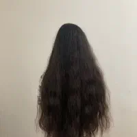 موی طبیعی بدون رنگ