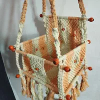 تاب بچه مکرومه بافی