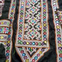 لباس بلوچی دست دوز هفتصد اینه|لباس|جلگه چاه هاشم, |دیوار