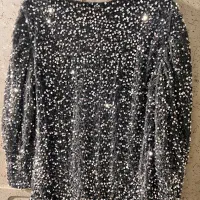 شومیز مخمل پولک دوزی شده