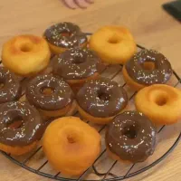 پخت انواع دونات و مینی دونات