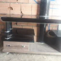 میز تلویزیون شیشه ای