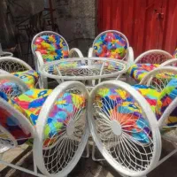 صندلی ویلایی/طرح گلبرگ سنگین /ست ۶ نفره|صندلی و نیمکت|نظرآباد, نظرآباد|دیوار