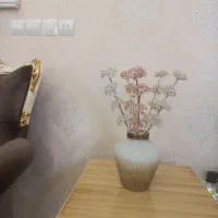 گلدان با گل کریستالی